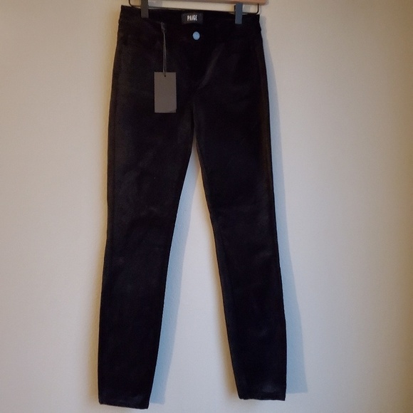 Paige Verdugo Ultra Skinny Velvet size 25 NWT - Picture 3 of 8